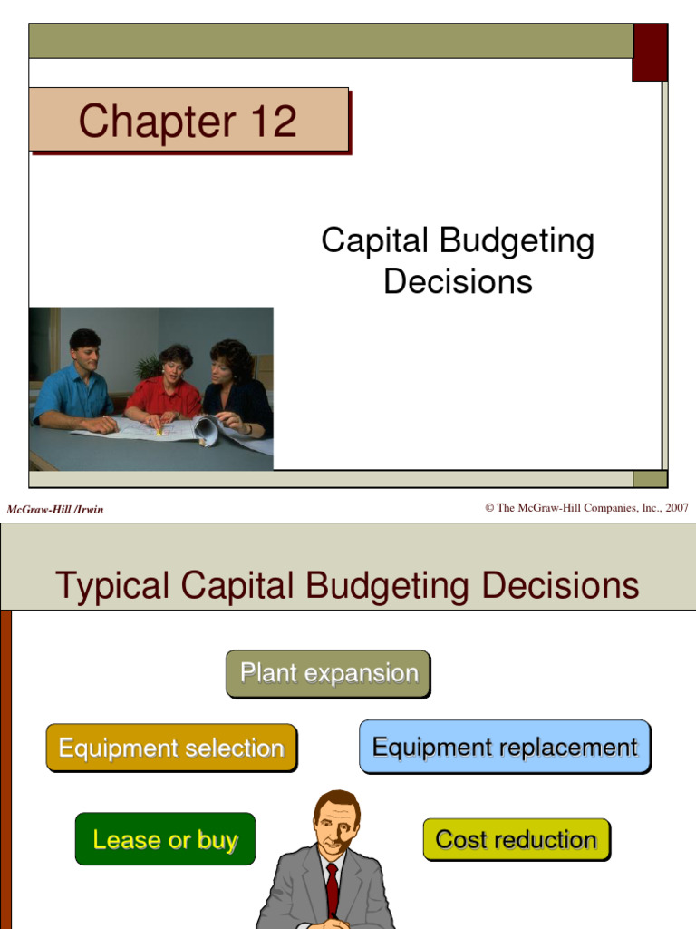 Capital Budgeting Techniques Explained | PDF | Net Present Value ...