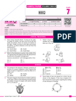 Nso Sample Paper Class-7