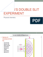 Young's Double Slit Experiment - 094735