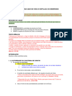 AULA  07 - A DOUTRINA QUE DÁ VIDA E EXPULSA OS DEMÔNIOS