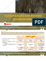 classificação das rochas sedimentares