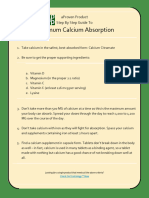 Aproven Product Guide To Calcium Absorption