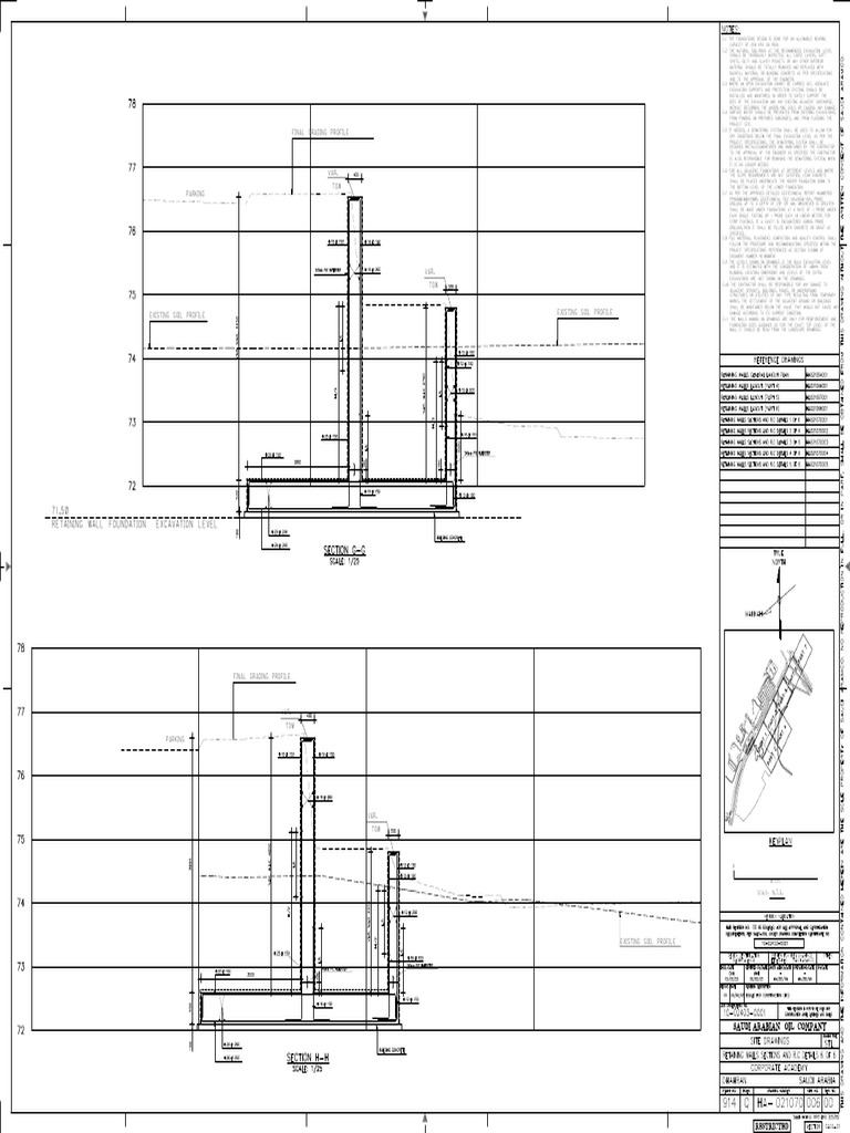 Drawing 1 For Building Base | PDF | Foundation (Engineering) | Concrete