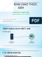 Bài 05. Triển khai giao thức SSH