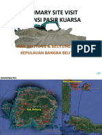 Summary Site Visit Potensi Pasir Kuarsa Belitung