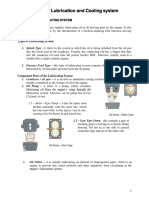 Engine Lubrication and Cooling System