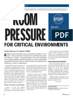 Room Pressure For Critical Environments TAB Journal 2003 Summer