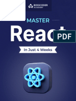 React 4 Week Mastery Notes
