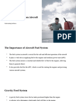 The Fuel System of An Aircraft