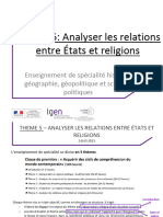 Formation Lycee HGGSP Relations Etat Religions