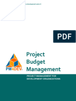 Microsoft Word - PM4DEV - Project Budget Management