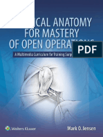 Surgical Anatomy For Mastery of Open Operations - A Multimedia Curriculum For Training Residents-LWW Wolters Kluwer Health (2018)