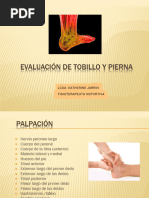 Test Ortopédicos para Tobillo y Pie | PDF | Tobillo | Pie
