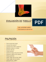 8.evaluacion de Tobillo y Pierna