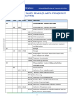 37 Water Supply Sewerage, Waste Management and Remediation Activities