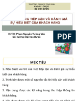 B2. Kỹ Năng Tiếp Cận Và Đánh Giá Sự Hiểu Biết KH