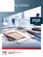 Audit Practice Manual (2022 Edition) Guidance Notes
