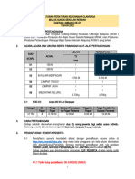 Peraturan Kejohanan Olahraga MSSRD Limbang 2022