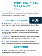 Computer Graphics Notes BCA