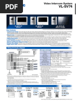 Panasonic VL-SV74 Video Intercom Guide | PDF | Computer Monitor
