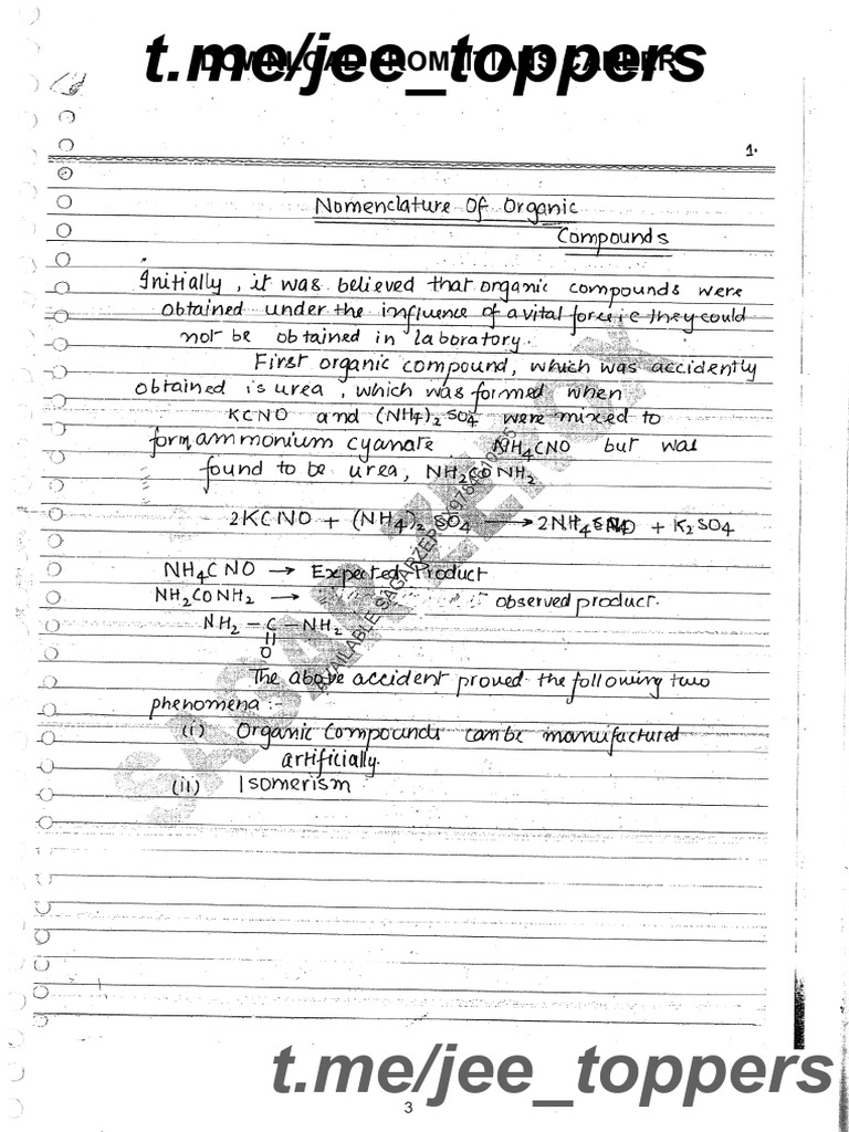 T.me/jee Toppers | PDF