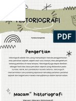 Makalah Historiografi