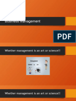 Business MGT PPT 1