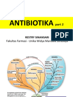 Antibiotika: Fakultas Farmasi - Unika Widya Mandala Surabaya