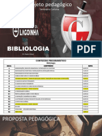 Projeto Ped. Bibliologia