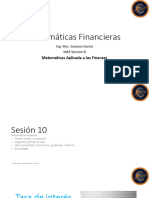 Matemáticas Aplicada A Las Finanzas - Sesión10 - SecB