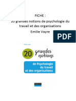 Fiche 20 Notions Psy Travail