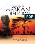 Enciclopedia Das Religiões Africanas - Molefi Assanti