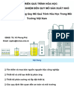 Chemical Project Scale Up Chương 5 Mở rộng quy mô quá trình hóa học trong môi trường Việt Nam