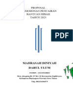 Proposal Pencairan Madin Alasgung