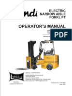 Bendi Series IV SE Operators Manual F-505-0608