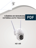 Câmera de Segurança Ip Wifi Externa Auto Tracking Ip66 PTZ