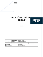 Relatório Técnico - Bomba Triplex Nitrogenio