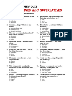 comparatives and superlatives