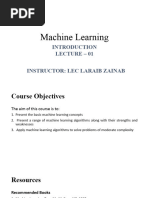 Machine Learning-Lecture 01