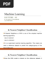 Machine Learning-Lecture 03