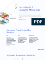 Introducao a Biologia Molecular