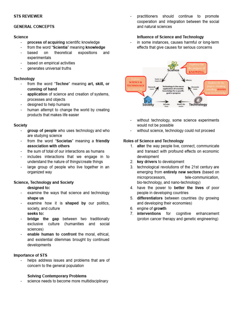 STS Reviewer | PDF | Science | Physics