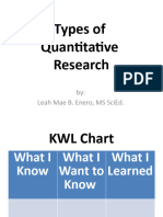 2 Types of Quantitative Research