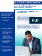 NU Conceptual Theoretical Framework For DMFT Students 031723