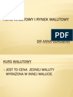 Kurs Walutowy I Rynek Walutowy