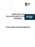 Module Book-English For Business