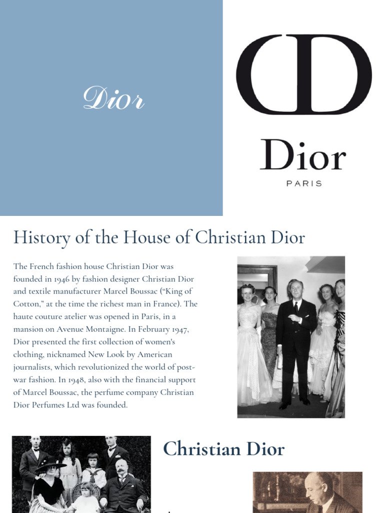 History of Christian Dior Fashion | PDF | Style | Clothing