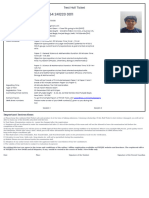 Important Instructions: Date Place Signature of The Student Signature of The Parent/ Guardian