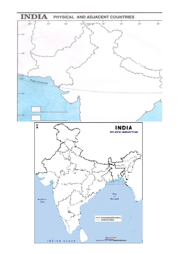 India Political Map Pdf