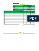 Planilla de Inscripcion Futbol Sala